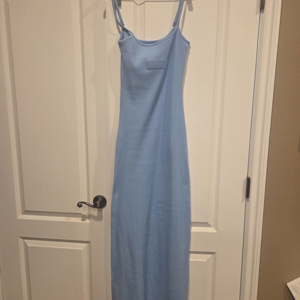 Blue Sleeveless Maxi Dress NWT